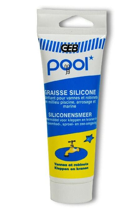 POOL - Graisse silicone pour robinetteries sanitaires, vannes à boisseau et compteurs