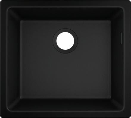 EVIER 1C.ENC.SS/P.450 S510-U450 NOIR 43431170 HANSGROHE  [43431170]