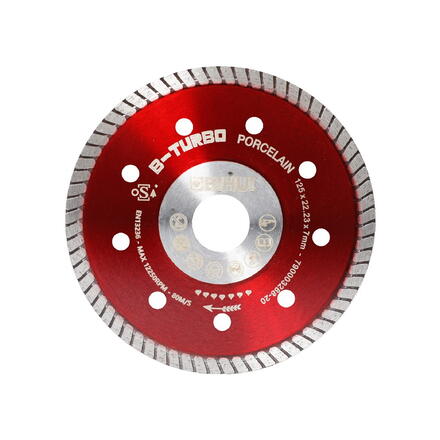 DISQUE DIAM TURBO COURONNE D.125 OSA  ODI0042 PAVILIFT  [ODI0042] 