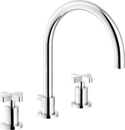 MELANGEUR LAVABO 3 TROUS         LR116211/5CR NOBILI RUBINETTERIE  [LR116211/5CR]