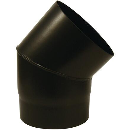 CONDUIT RIGIDE - EMAIL - Noir mat - Pour gaz, fioul, bois et charbon