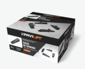 CALE POUR SYSTEME AUTONIVELLANT - Noir