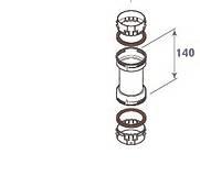 PIECE COUPLAGE FLEX.80MM      DY898 100015328
