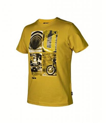 T-SHIRT GRAPH.ORGAN.JAUNE S   176914-C70027-S DIADORA  [176914-C70027-S]