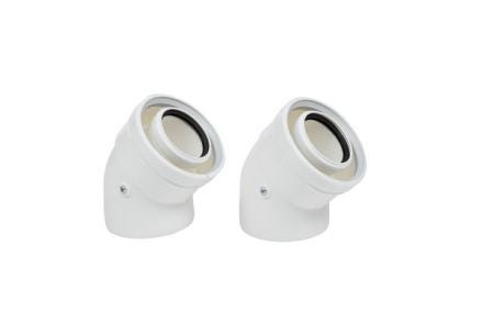 COUDE VENTOUSE 60/100 45D      -PAR 2- 074294