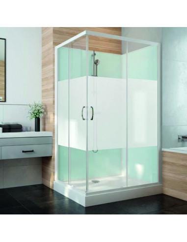 CABINE COU/ANG IZIGLASS2 80X80 VS L11IZC00801 LEDA  [L11IZC00801]