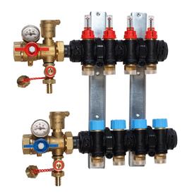 COLLECTEUR DN32X18/4 0-5L/M +2R269T R553FP324 GIACOMINI  [R553FP324]