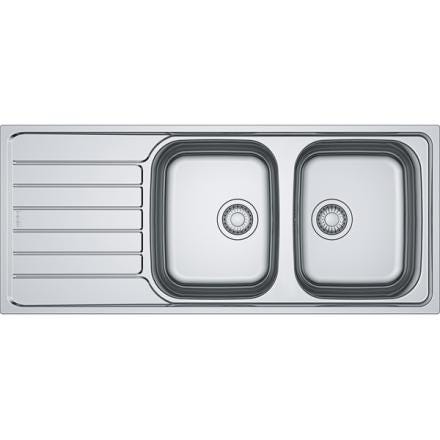 SPARK - Evier inox à encastrer à bords extraplats Profil Slimtop