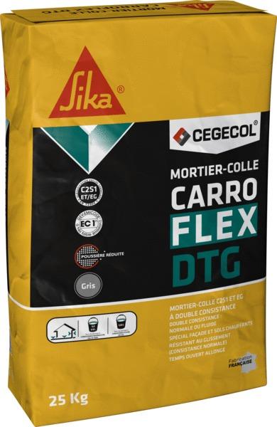CARROFLEX DTG - Mortier-colle à double taux de gâchage - EC1