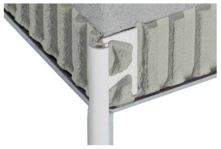 PROFILE RONDEC PVC BLC 2,5M           PRO60BW SCHLUTER SYSTEMS  [PRO60BW] 
