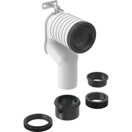 COUDE RACCORD.MONOLITH P/WC SOL BLC 131081111 GEBERIT  [131.081.11.1]