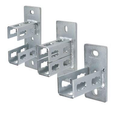 ACCESSOIRES POUR RAIL - Platine U MPR, Zinguée