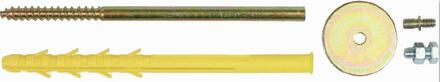 CHEVILLE PLASTIQUE - Fixation robinet de puisage