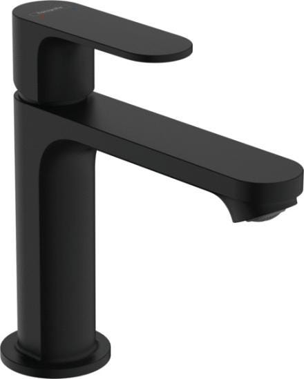 MITIGEUR LAVO 110 REBRIS S NOIR MAT  72517670 HANSGROHE  [72517670]