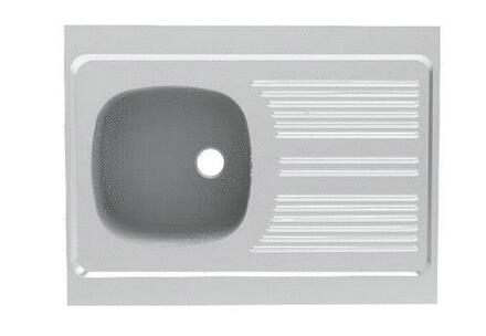 EVIER A POSER REVERSIBLE - LAVELLI - Inox lisse 18/10