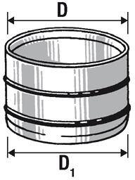RACCORD PP - MM - Liaison PP-PVC