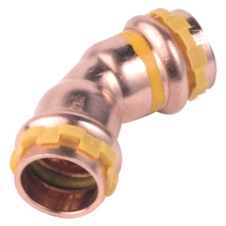 COUDE 45 SERT.GAZ CU FF 54        VSH 6674250 VSH FITTINGS B.V AIPS  [6674250]