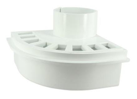 SIPHON DE BALCON, EN PVC, D 80          SB80B NICOLL  [SB80B]