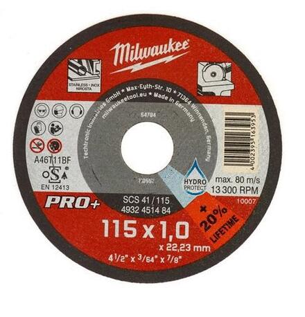 DISQUE A TRONÇONNER - Métaux Pro+