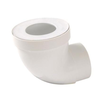 PIPE POUR WC EN PVC - Courte à coller