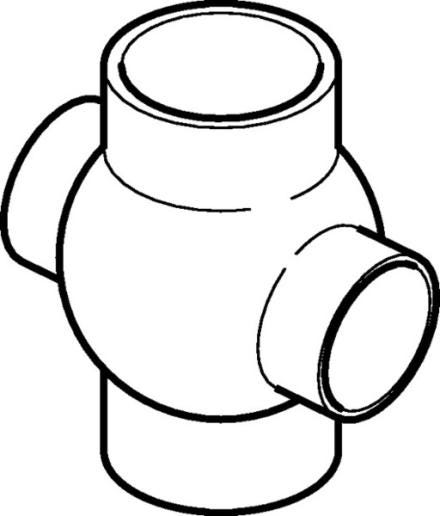 EMBRANCHEMENT DBL 88,5  110 GEBERIT 367285161 GEBERIT  [367.285.16.1]