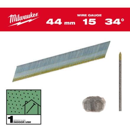 CLOUS FINIT GA15 GALVA 34DEGRE     4932492576 TECHTRONIC INDUSTRIES FRANCE  [4932492576]