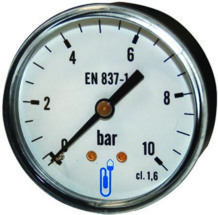 MANOMETRE - 116 - Chauffage - Boîtier ABS sec