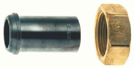 RACCORD AVANT-COMPTEUR - 2 pièces - A jonction sphéro-conique