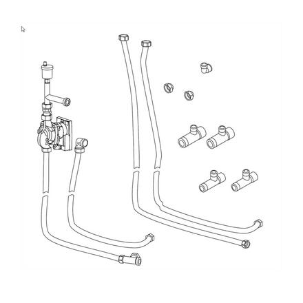 KIT HYDRAULIQUE - Pour chaudière