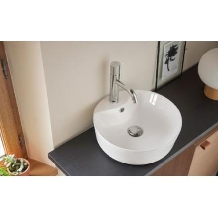VASQUE POSER VIENA 39X13,5 CERAM.BLC.   0040N JS AQUATOP  [0040N]