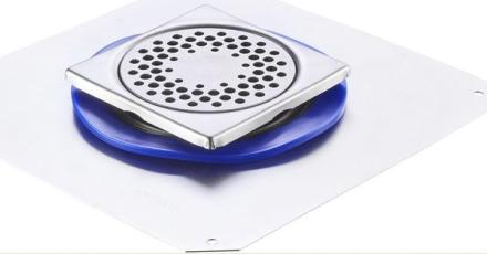 SIPHINOX® AVEC REPRISE D'ETANCHEITE - Siphons inox pour étanchéité sous carrelage en locaux humides