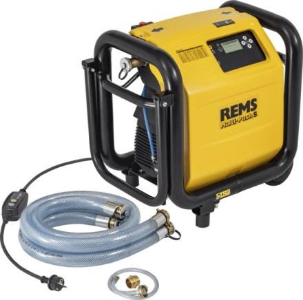 APPAREIL DE RINÇAGE ET D'ESSAI DE PRESSION - Multi-Push - Rinçage et contrôle de pression à l'air comprimé ou à l'eau pour les installations d'eau potable et de chauffage