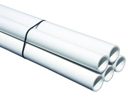 TUBE PVC BLANC COMPACT