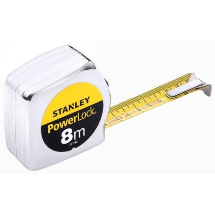 MESURE 8M X25MPOWERLOCK ABS 0-33-198 BLACK&DECKER STANLEY CONSTRUC.  [0-33-198]