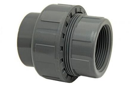 UNION A COLLER / A VISSER PVC - FF - 3 pièces