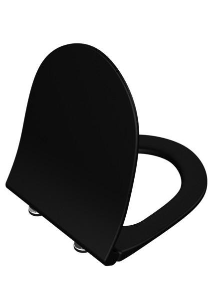 ABATTANT SLIM SENTO NOIR MAT      120-483R009