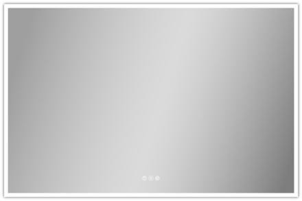 MIROIR LUMINEUX ATELIER WHITE  80X120 P900105 MP GLASS  [P900105]