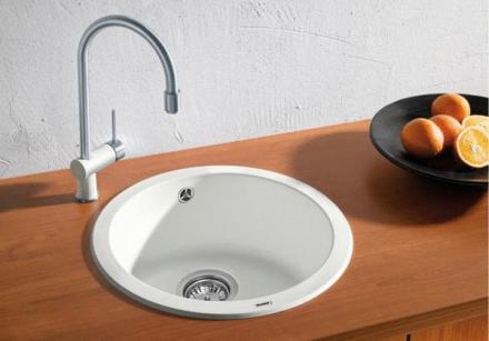 EVIER 1C.BLANCORONDO BLANC MANU        511621 BLANCO  [511621]