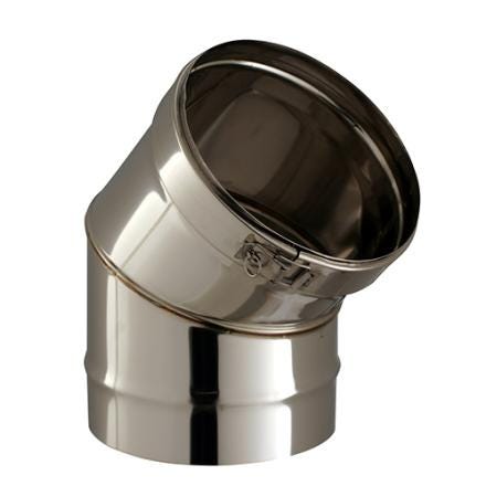 ELEMENT COUDE 45+ COLLIER 0:250 36250021/9999 POUJOULAT  [36250021/9999]