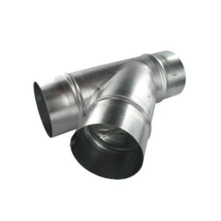 TE OBLIQUE 45 ACIER GALVA D125X100     864774 S&P FRANCE SOLER & PALAU  [864774]