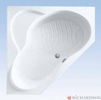 PASSY - Baignoire d'angle 140 - douche-baignoire sans tablier