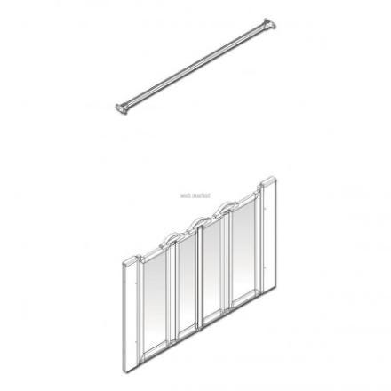PAROI DCHE 4PIV.OPTIONN  90X120CM  AKW 92118N AKW INTERNATIONAL  [92118N]