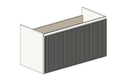 MEUBLE S/PL UPCITY26 1TR 100CM BLC R.  RC0320