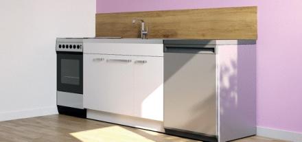 MEUBLE S/EV.3P.TOP 140 BLC.HYDR . TP03.XH140X GENTE MEUBLE  [TP03.XH140X]