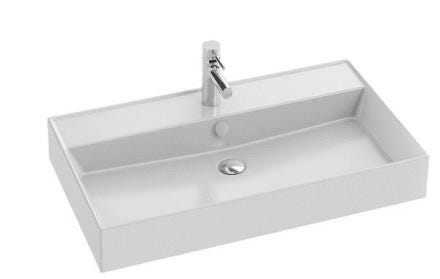 VIVIENNE - Plan-vasque céramique
