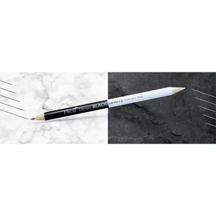 CRAYON UNIVERSEL BLACK&WHITE   -10- 546/24-10 PICA-MARKER  [546/24-10]
