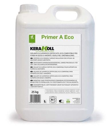 PRIMER A ECO - Isolant de surface - pour supports absorbants secs à base minérale ciment, plâtre ou anhydrite