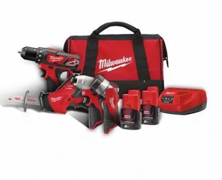 PACK 4 OUTILS - M12 Powerpack