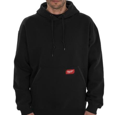VETEMENT - Sweat à capuche de travail noir