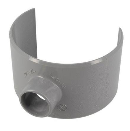 SELLE BRANCHEMENT MF 90 D125/032 GRIS   SL123 NICOLL  [SL123]